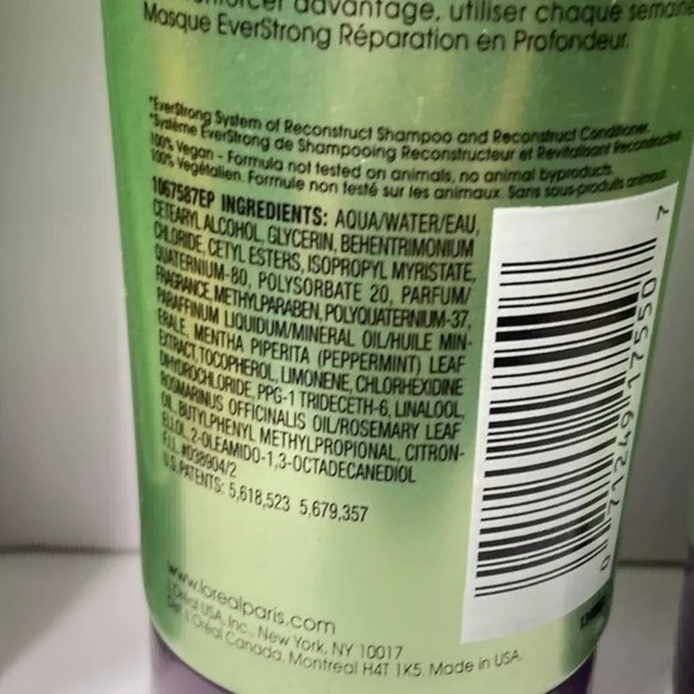 L'oreal Ever Strong Reconstruct Conditioner 6 Bottles DISCONTINUED Sulfate Free - Picture 11 of 13